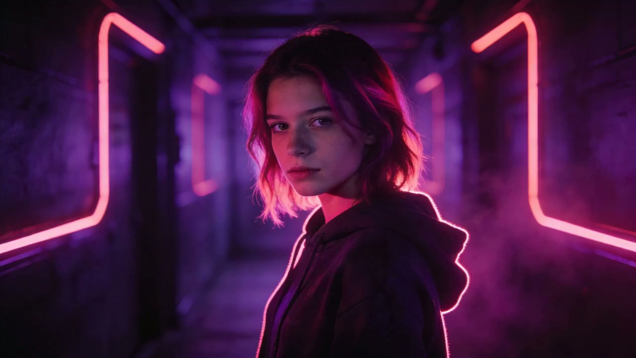AI generated cinematic portrait